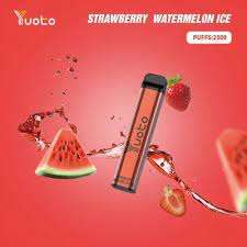 Yuoto 2500 Puffs Strawberry watermelon ice XXL Disposable Vape