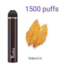 Yuoto Disposable Device Tobacco 1500 puffs | We Deliver All Over UAE