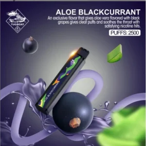 Best Disposable Device Tugboat XXL 2500 Puffs Aloe Blackcurrant- Dubai