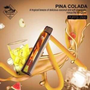 Tugboat XXL Pina Colada Disposable Vape 2500 Puffs | Offer Price- Buy Now