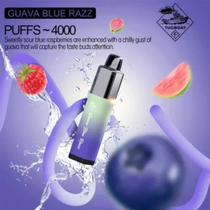 Guava Blue Razz Tugboat Mega Flow Disposable Vape 4000 Puffs- Dubai