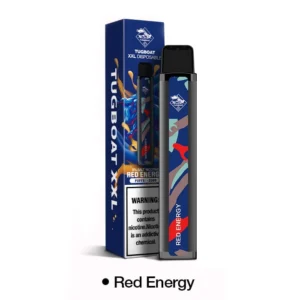 Tugboat Red Energy Disposable Vape 2500 Puffs | Fast Delivery UAE