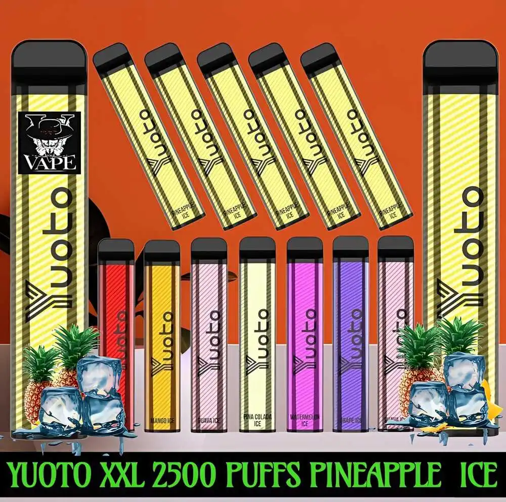 Yuoto XXL 2500 Puffs Pineapple Ice Disposable Vape in Dubai