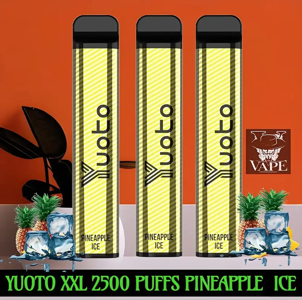 Yuoto XXL 2500 Puffs Pineapple Ice Disposable Vape in Dubai