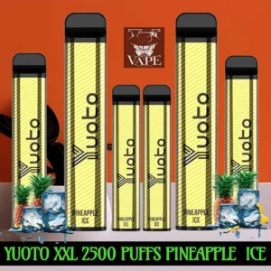 Yuoto XXL 2500 Puffs Pineapple Ice Disposable Vape in Dubai