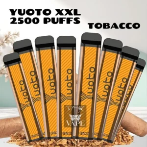 Yuoto XXL 2500 Puffs Tobacco Flavor Disposaable Vape in Dubai