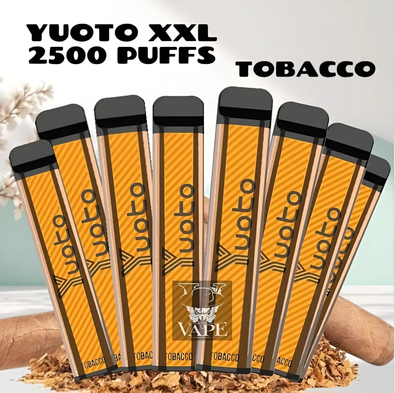 Yuoto XXL 2500 Puffs Tobacco Flavor Disposaable Vape in Dubai
