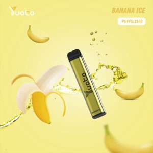 Banana ice Disposable Vape Yuoto 2500 Puffs- Buy 400+ Free Delivery