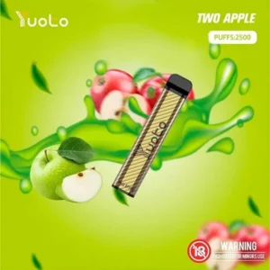 2500 Puffs Two apple Yuoto XXL Disposable Vape- Dubai