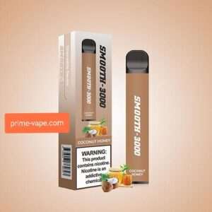 Salt Nicotine Disposable Vape SMOOTH 3000 Puffs Coconut Honey- Buy