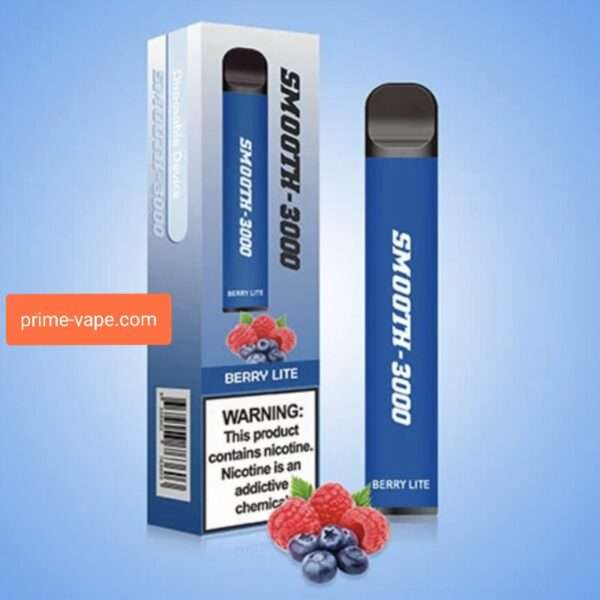 In Dubai Smooth Disposable Vape 3000 Puffs Berry Lite- Abu Dhabi UAE