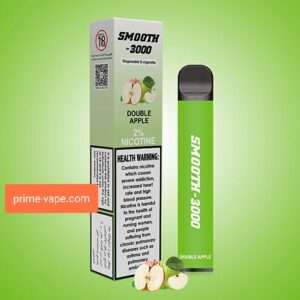 Double Apple 3000 Puffs SMOOTH Disposable Pod Device- Buy Online Kit