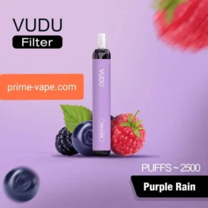 VUDU FILTER Disposable Quality Vape 2500 Puffs Purple Rain