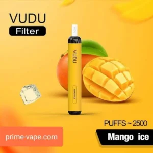 VUDU FILTER Disposable Kit 2500 Puffs Mango ice
