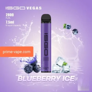 Blueberry ice ISGO VEGAS Disposable Vape 2800 Puffs - Best In Dubai