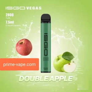 Double Apple ISGO VEGAS Disposable Kit 2800 Puffs- Quality Vape- Buy