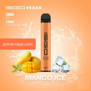 Best Disposable Brand ISGO VEGAS Pod 2800 Puffs Mango ice- All UAE