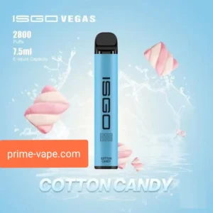BUY ISGO VEGAS KIT Disposable Vape 2800 Puffs Cotton Candy- DUBAI