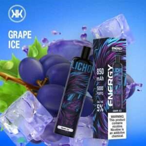 ENERGY Disposable Vape 5000 Puffs (Grape ice)