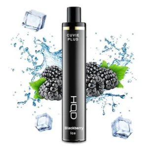 HQD Cuvie Plus Disposable Vape 1200 Puffs (Blackberry ice)