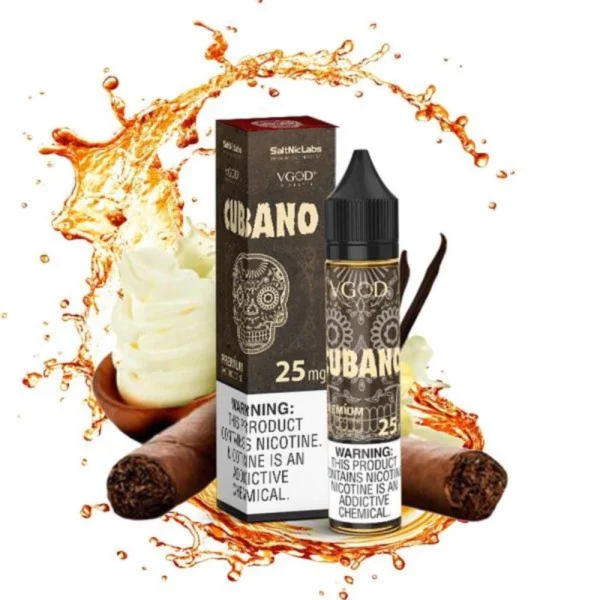 VGOD Juice Cubano 25mg 30ml Quality Vape