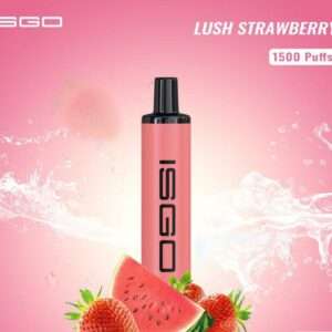 ISGO Paris Disposable Vape 1500 Puffs (Lush Strawberry)