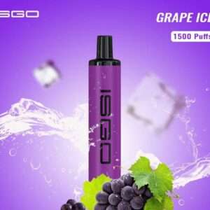 ISGO Paris Disposable Vape 1500 Puffs (Grape ice)