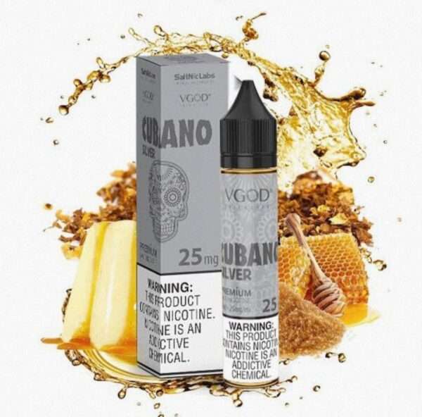 VGOD Juice Cubano Silver 25mg 30ml Quality Vape