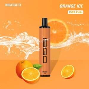 ISGO Paris Disposable Vape 1500 Puffs (Orange ice)