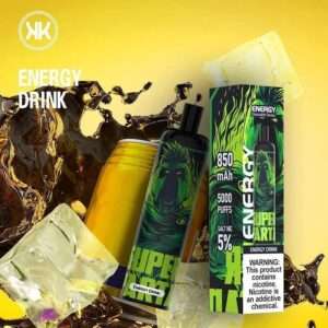 KK ENERGY 5000 Puffs Disposable Vape Energy Drink- Best kit