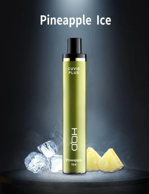 HQD Cuvie Plus Disposable Vape 1200 Puffs (Pineapple ice)