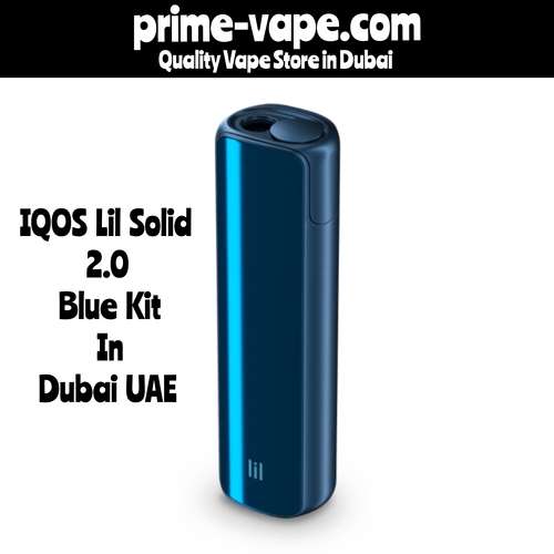 IQOS Lil Solid 2.0 Blue Kit in Dubai- Authentic | Prime Vape UAE