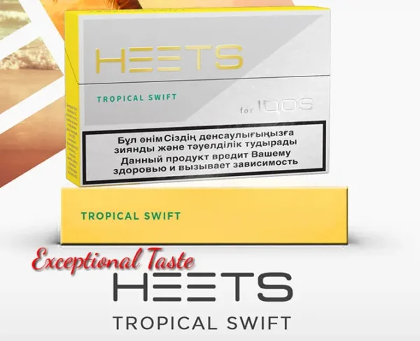 IQOS Heets Tropical Swift Flavor Kazakhstan | Prime Vape UAE