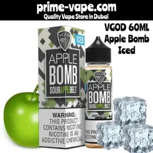 VGOD Apple Bomb iced 60ml 3mg E-liquid | Prime Vape UAE