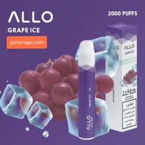 Best Disposable Kit ALLO Vape Pod Grape ice- Dubai Abu Dhabi Sharjah
