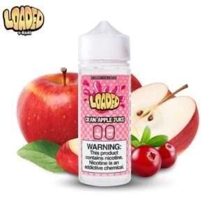 LOADED Cran Apple 120ml 3mg Quality Vape Juice