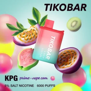 TIKOBAR Disposable Vape KPG 6000 Puffs New Kit- Buy best pod