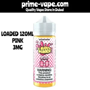 LOADED Pink 120ml 3mg E-liquid | Quality vape store in Dubai