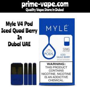 Myle V4 Replacement Pod Iced Quad Berry | Prime Vape UAE