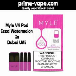 Myle V4 Pod Iced Watermelon 50mg- Authentic | Prime Vape UAE