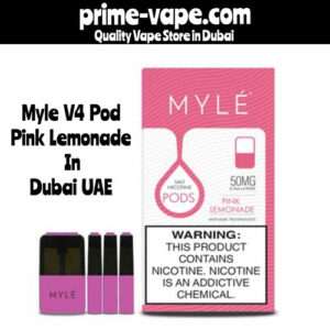 MYLE V4 Pink Lemonade Pod 50mg in Dubai | Prime Vape UAE