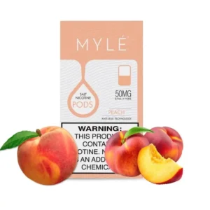 MYLE V4 Pod Peach 50MG Vape Store In Dubai
