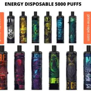 ENERGY All Flavors 5000 Puffs Disposable Vape | Dubai Sharjah UAE
