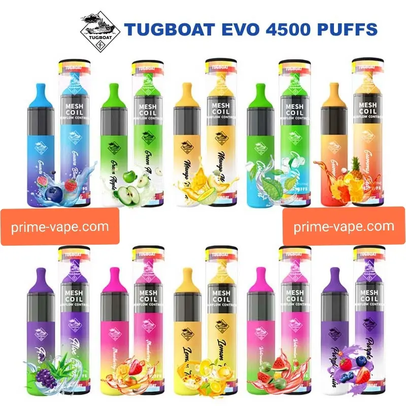 Tugboat Evo 4500 Puffs