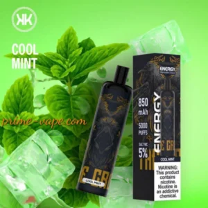 Best Quality KK ENERGY Disposable Vape 5000 Puffs Cool Mint