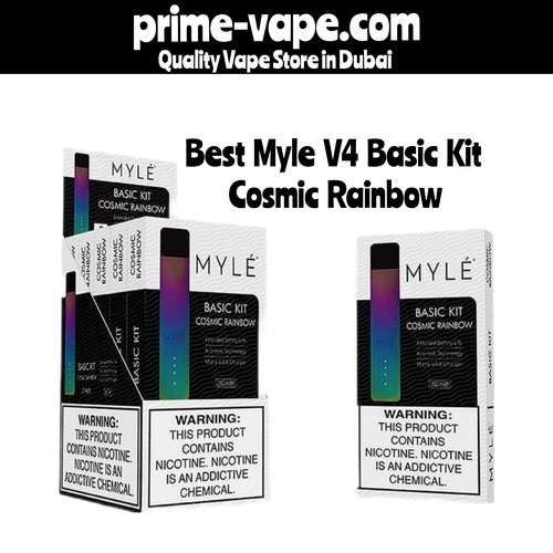 Best Myle V4 Cosmic Rainbow Basic Kit in Dubai- Prime Vape UAE