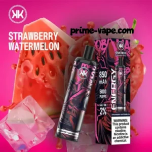 KK 5000 Puffs ENERGY Disposable Vape Strawberry Watermelon