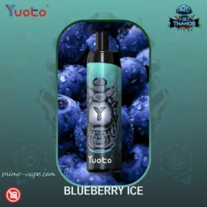 YUOTO THANOS Pod Kit Disposable Vape 5000 Puffs Blueberry Ice