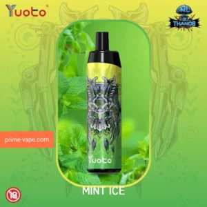 Disposable Vape Dubai UAE YUOTO THANOS 5000 Puffs Mint Ice | Best