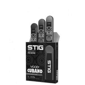 VGOD STIG 3 Pods in 1 Pack Cubano Disposable Vape Kit- Dubai